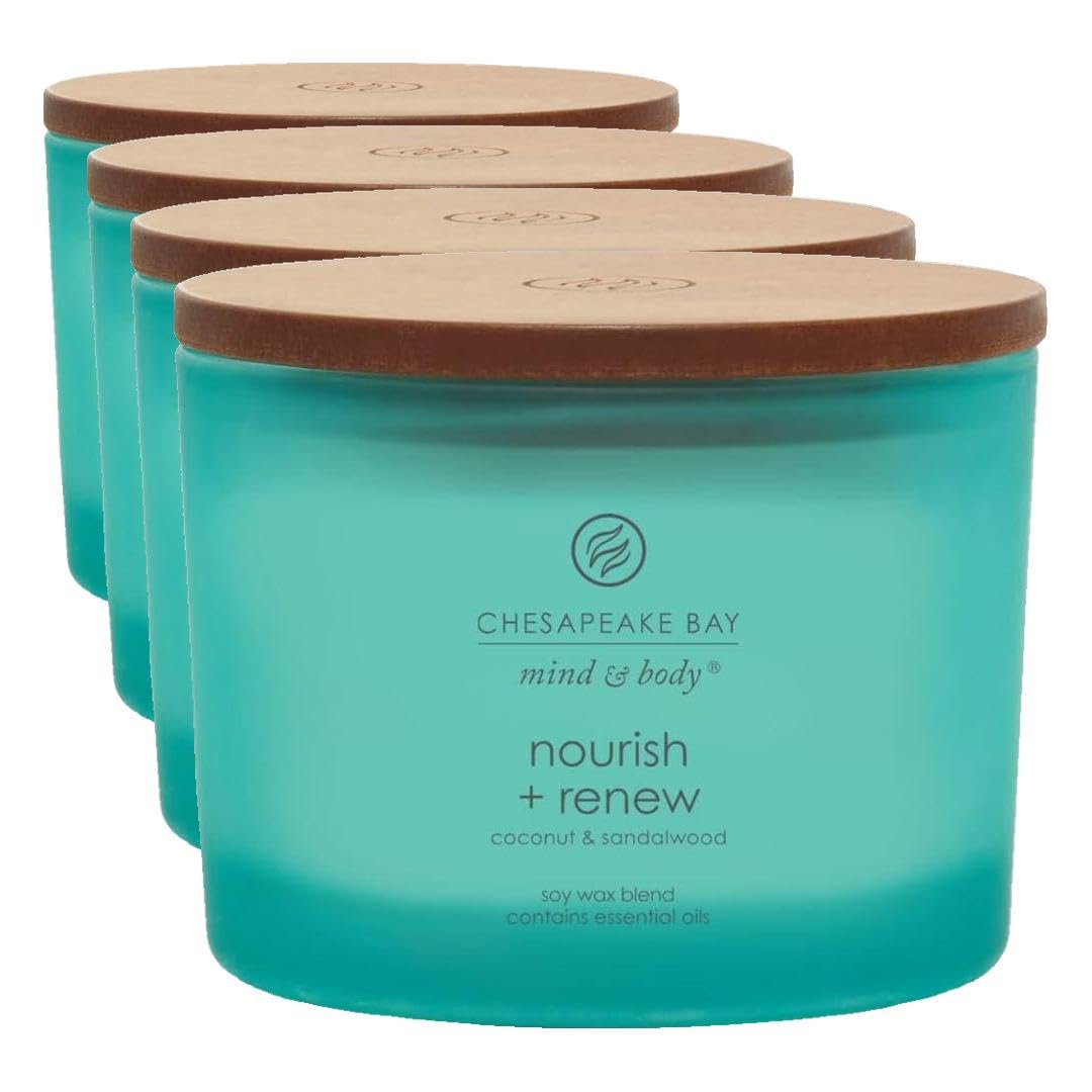 Chesapeake Bay Candle Mind & Body Collection Scented Candle, 8.8oz