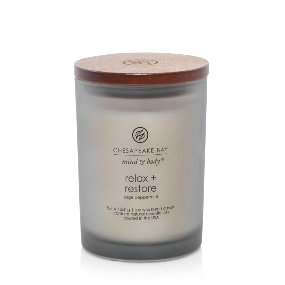 Chesapeake Bay Candle Mind & Body Collection Scented Candle, 8.8oz