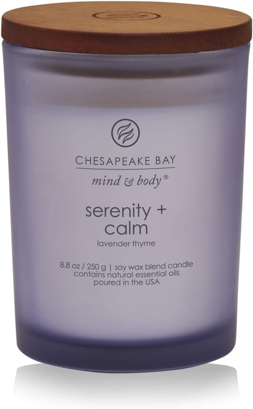Chesapeake Bay Candle Mind & Body Collection Scented Candle, 8.8oz