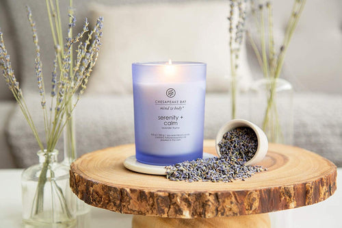 Chesapeake Bay Candle Mind & Body Collection Scented Candle, 8.8oz