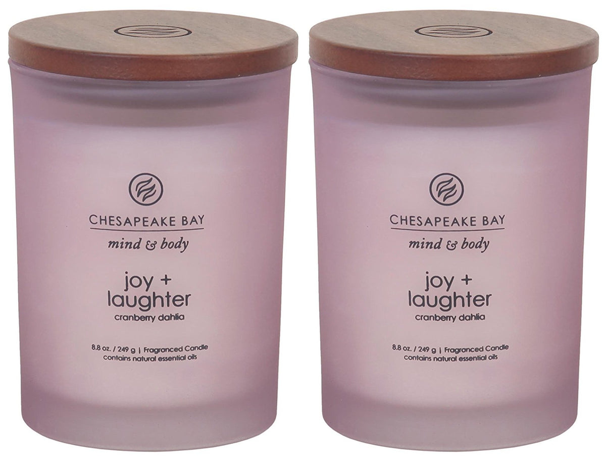 Chesapeake Bay Candle Mind & Body Collection Scented Candle, 8.8oz
