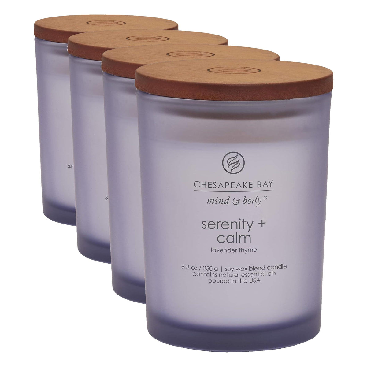 Chesapeake Bay Candle Mind & Body Collection Scented Candle, 8.8oz