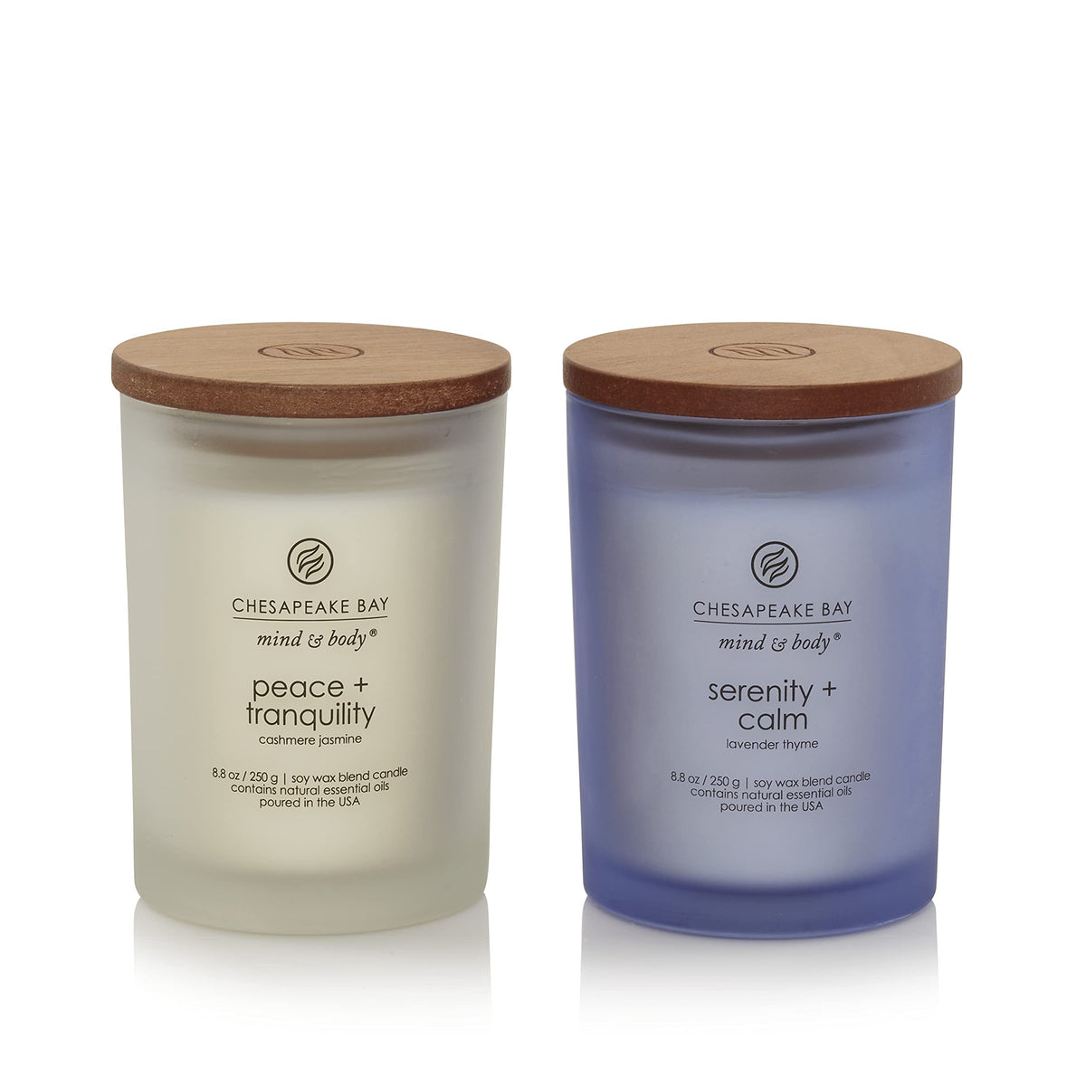 Chesapeake Bay Candle Mind & Body Collection Scented Candle, 8.8oz