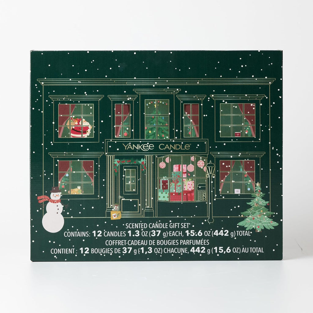 Yankee Candle Signature Votive Mini Candle Jars, 12 Days of Christmas Candle Advent Calendar 2026 Variety Pack, Natural Soy Wax Blend Candle with Natural Fiber Wick, 1.3 OZ Glass Jar, (Pack of 12)