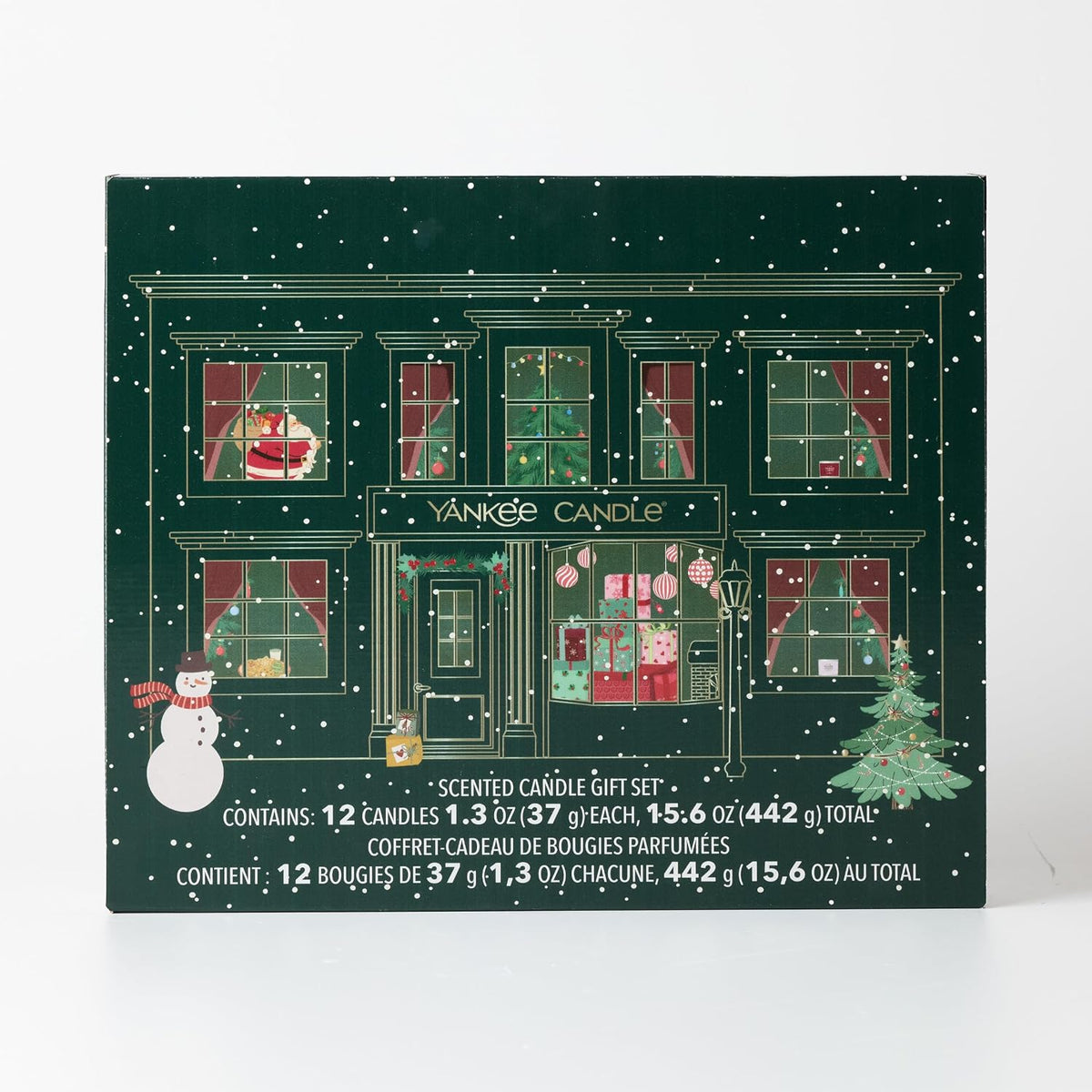 Yankee Candle Signature Votive Mini Candle Jars, 12 Days of Christmas Candle Advent Calendar 2026 Variety Pack, Natural Soy Wax Blend Candle with Natural Fiber Wick, 1.3 OZ Glass Jar, (Pack of 12)