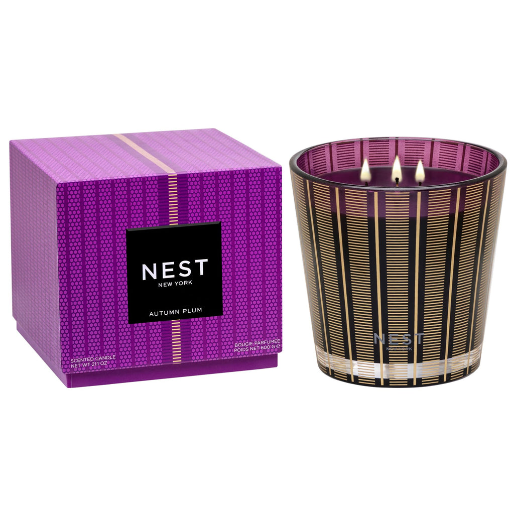 NEST New York Scented 3-Wick Candle, Pumpkin Chai